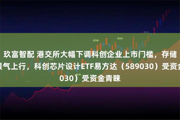 玖富智配 港交所大幅下调科创企业上市门槛，存储芯片景气上行，科创芯片设计ETF易方达（589030）受资金青睐